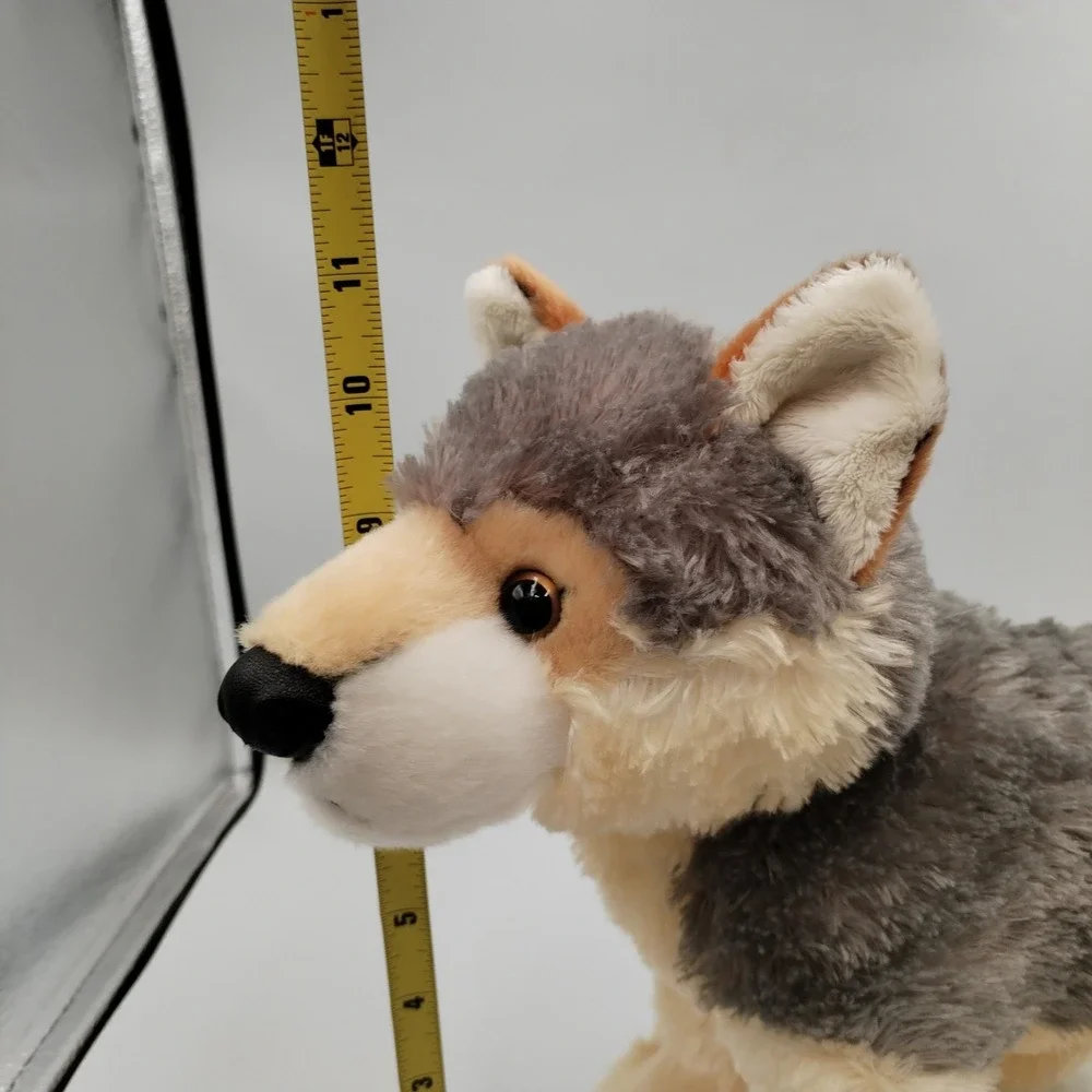Aurora wolf plush
